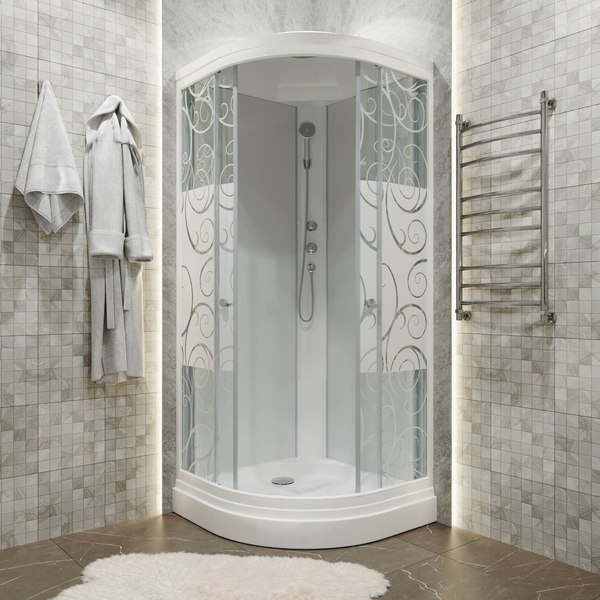 Купить Душевая кабина Triton Узоры 88x88 А  