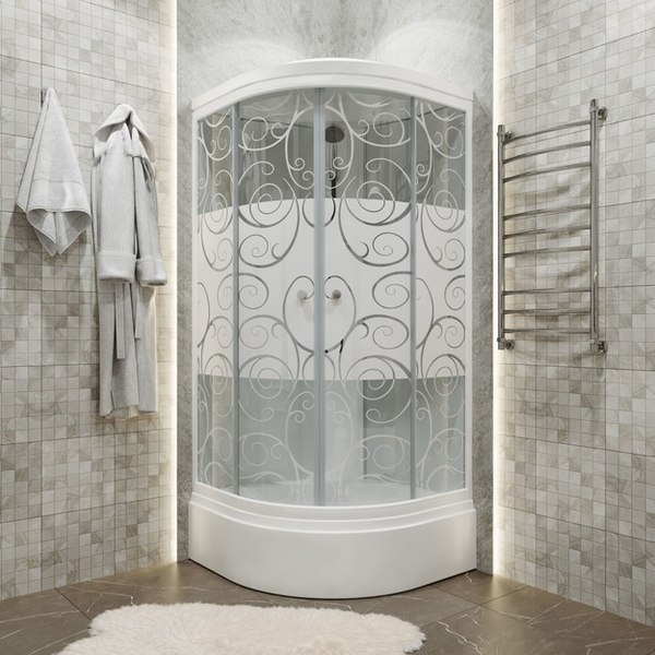 Душевая кабина Triton Узоры 90x90 В