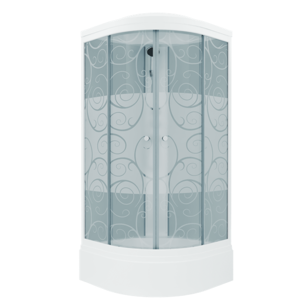 Купить Душевая кабина Triton Узоры 90x90 В  