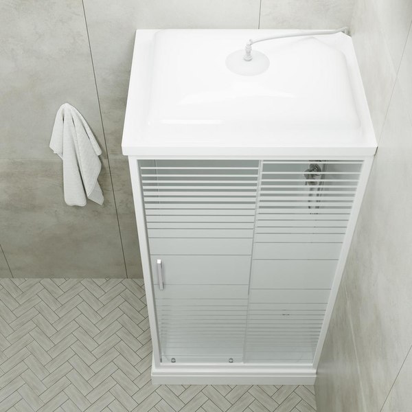 Душевая кабина Triton Квадро 100x80 А Полосы, ДН4
