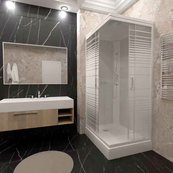 Купить Душевая кабина Triton Квадро 100x80 А Полосы, ДН4 в Бобруйске
