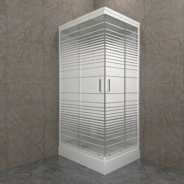Купить Душевая кабина Triton Квадро 120x80 А Полосы, ДН4 в Бобруйске