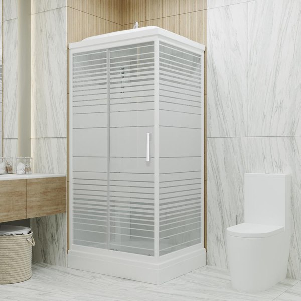 Купить Душевая кабина Triton Квадро 120x80 А Полосы, ДН4  