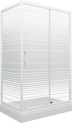 Душевой уголок Triton Фьюжн 100x80 А Полосы - 