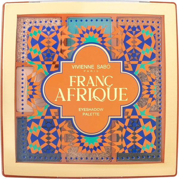 Палетка теней для век Vivienne Sabo Francafrique тон 01 (10г)