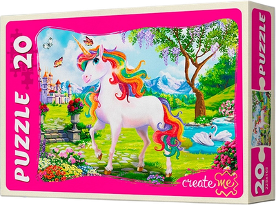 

Пазл, Maxi 20 Волшебный единорог / УК20-1976