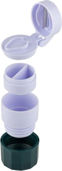 Таблетница ECOS 4в1 с резаком, измельчителем и мензуркой 109151