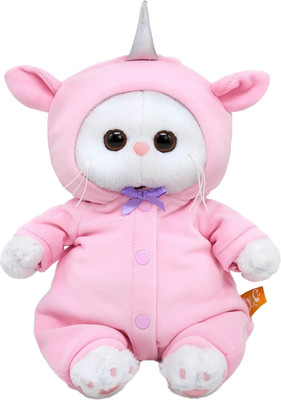 Мягкая игрушка Budi Basa Кошечка Ли-Ли Baby в комбинезоне Единорог / LB-145 -