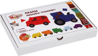 Развивающая игра Mapacha Машинки / 962219 -