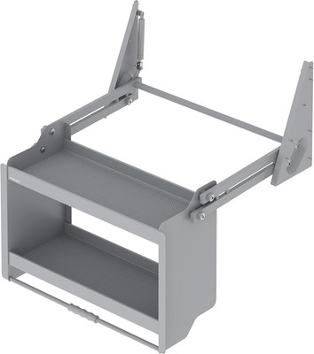 Корзина выдвижная Starax S-5191-G (серый) - 