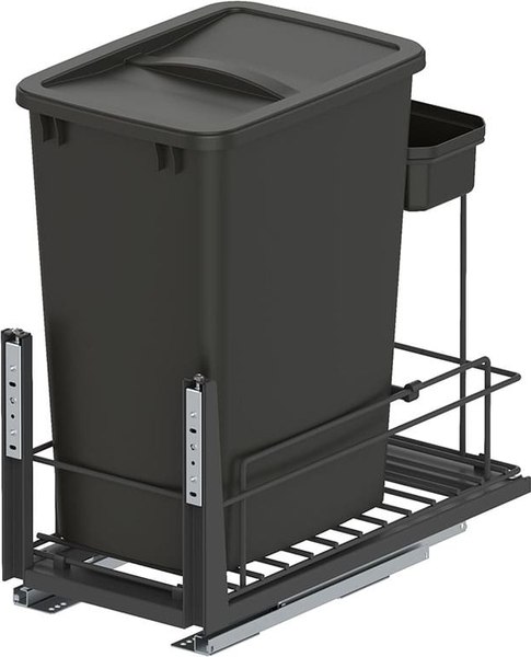 Корзина мусорная выдвижная Starax Tandem S-2597-A