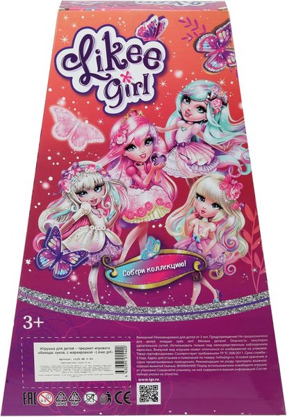 Кукла Likee Girl LG26-BR-4-RU