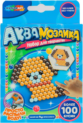 

Развивающая игра, Аквамозаика 100 бусин собака / AB-100DOG