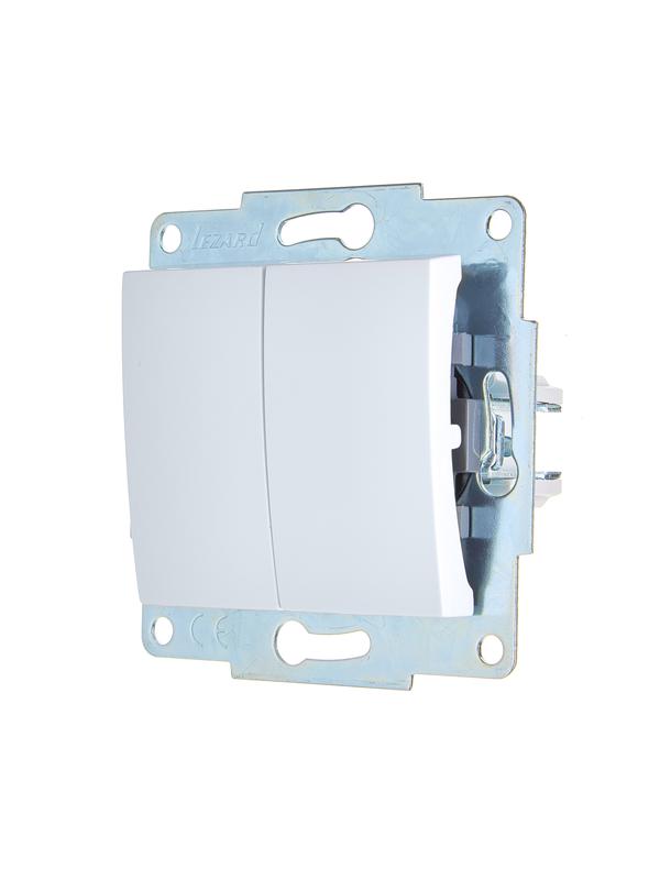 Выключатель Lezard Asti 7081-0288-101 (белый) — фото 2