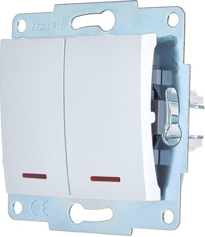 Выключатель Lezard Asti 7081-0288-112 (белый)
