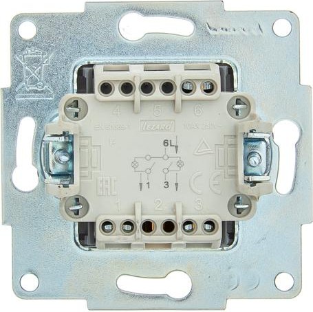 Выключатель Lezard Asti 7081-0288-112 (белый)