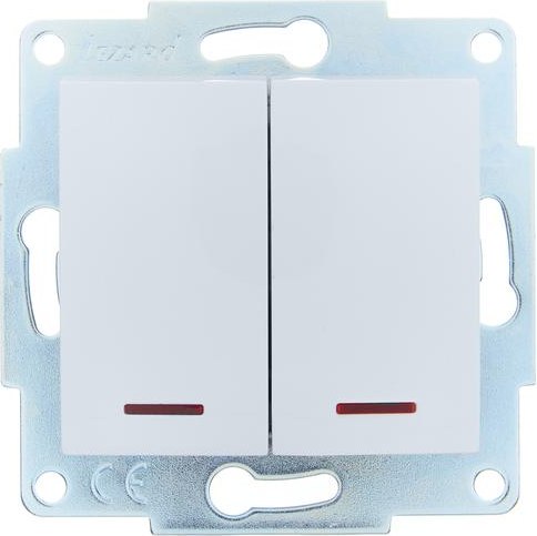 Выключатель Lezard Asti 7081-0288-112 (белый)