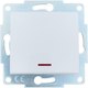 Выключатель Lezard Asti 7081-0288-111 (белый) - 