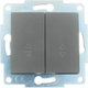 Выключатель Lezard Asti 7081-3535-114 (платина) - 