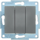 Выключатель Lezard Asti 7081-3588-109 (платина) - 