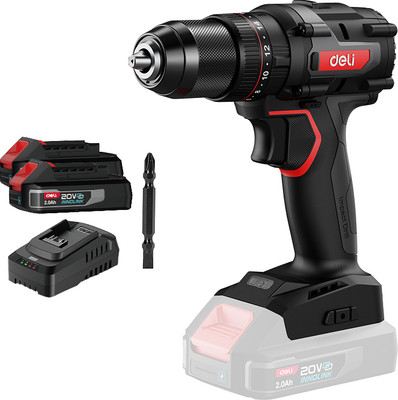 

Профессиональная дрель-шуруповерт, RS DE-CZ20-1D2