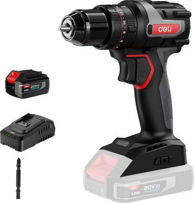 

Профессиональная дрель-шуруповерт, RS DE-CZ20-2A4