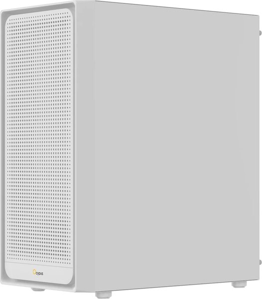 Корпус для компьютера Ocypus Gamma C50 / Gamma-C50-WHG000XX-GL (белый, без БП)
