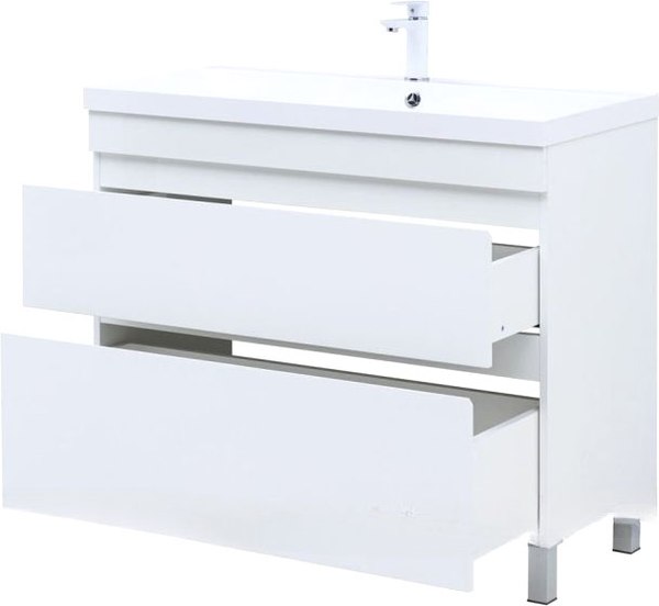 Купить Тумба под умывальник Aquanet Нота New 100 / 344150 в Минске