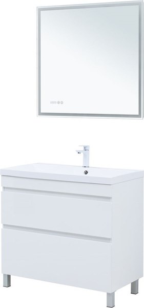 Купить Тумба под умывальник Aquanet Нота New 90 / 344147 в Молодечно