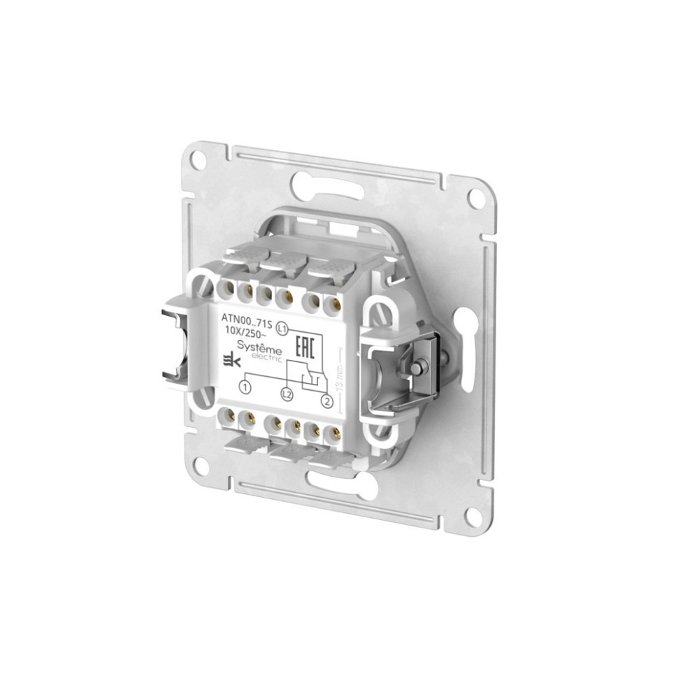 Выключатель Systeme (Schneider) Electric AtlasDesign ATN001071S — фото 3