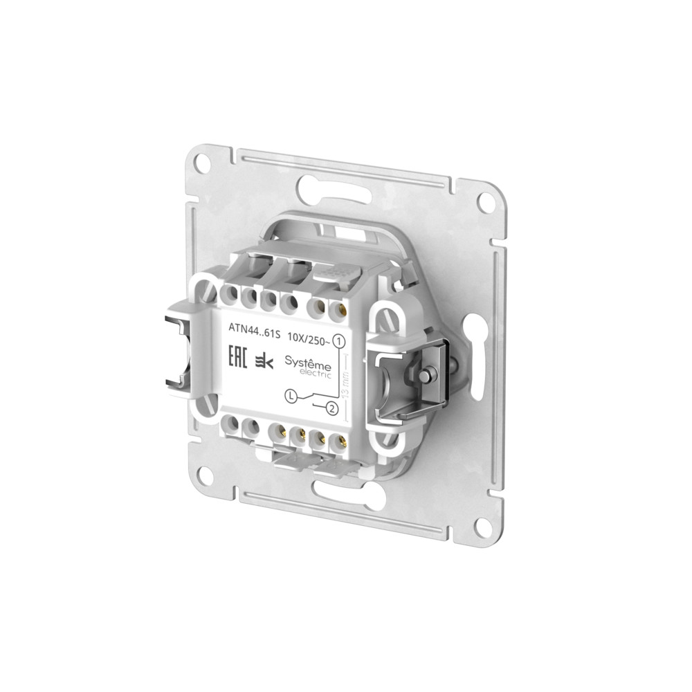 Выключатель Systeme (Schneider) Electric AtlasDesign Aqua ATN440361S — фото 3