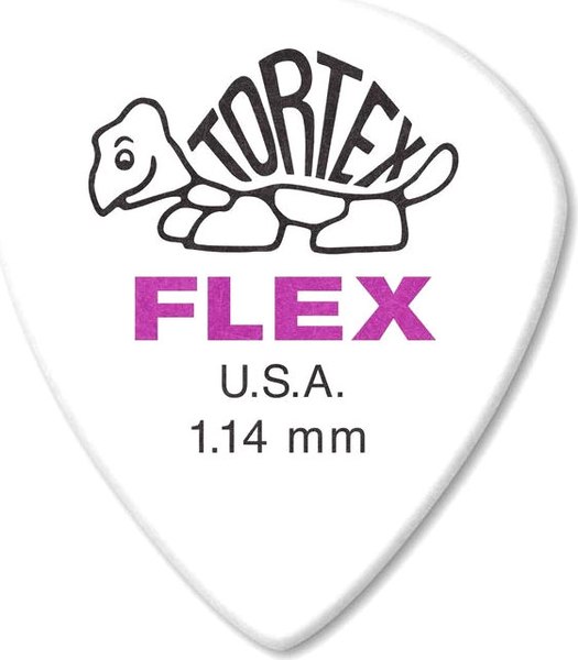 Медиатор Dunlop Manufacturing 466R1.14 Tortex Flex Jazz III XL 1.14