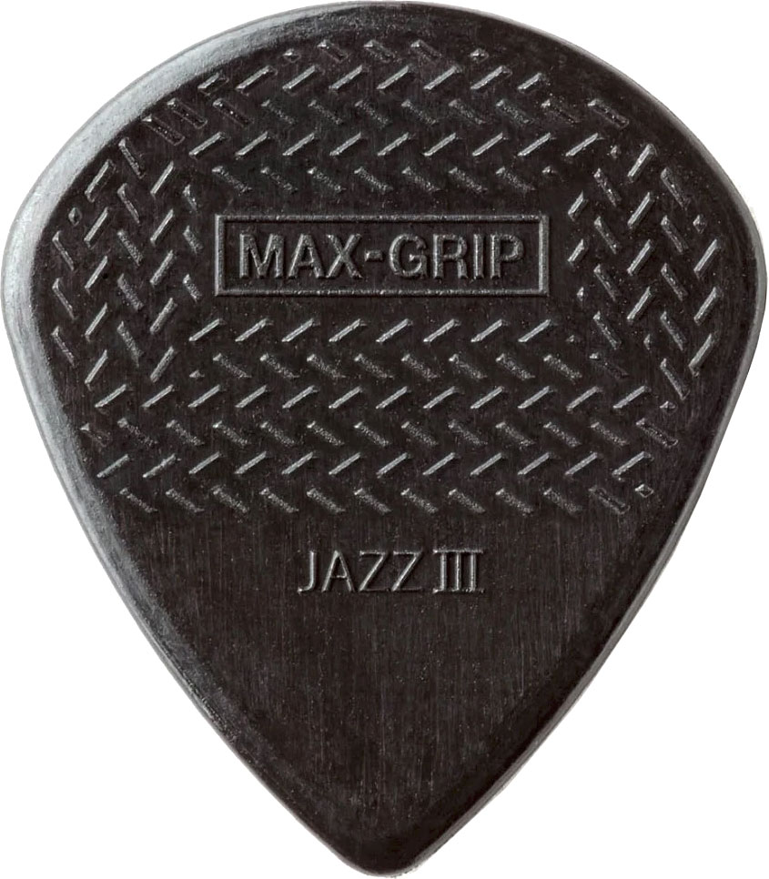Медиатор Dunlop Manufacturing 471R3S Max-Grip Jazz III Stiffo