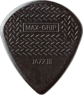 Медиатор Dunlop Manufacturing 471R3S Max-Grip Jazz III Stiffo -