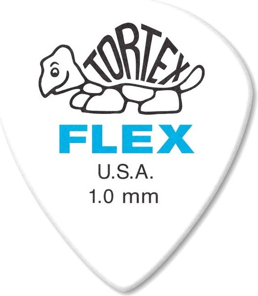 Медиатор Dunlop Manufacturing 466R1.0 Tortex Flex Jazz III XL 1.0