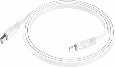 Кабель Borofone BX89 Type-C to Lightning 20W (серый) - 