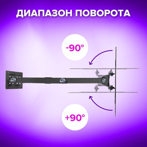 Кронштейн для телевизора Sonnen 455947 (100x100-200x200)