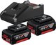 Аккумулятор для электроинструмента Bosch GBA 18V 4.0 Ah / 1.600.A01.9S1 (2шт) - 