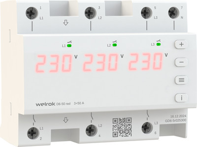 

Реле напряжения, D6-50