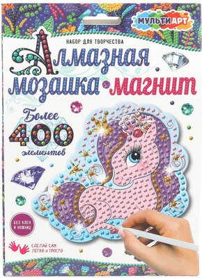 

Набор алмазной вышивки, Милая лошадка / STICK-MAG