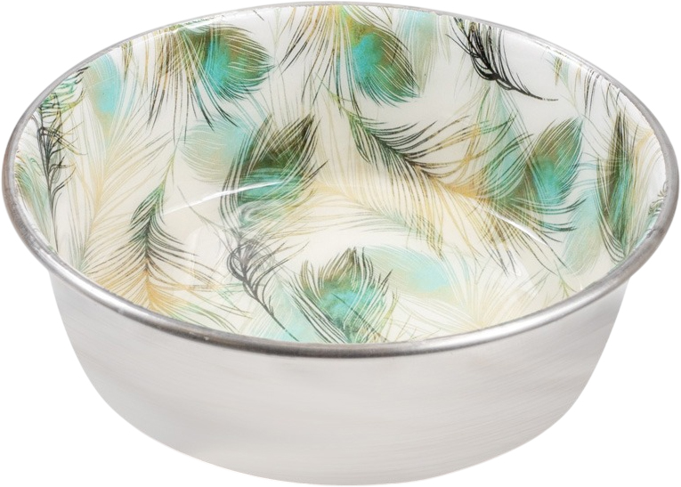 Миска для животных Triol Перышки / 30251047