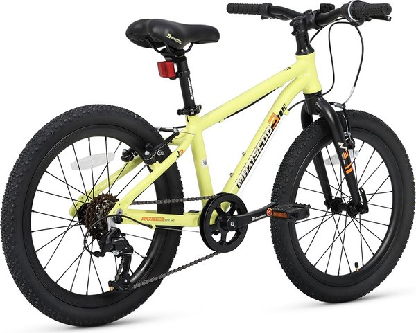 Детский велосипед Maxiscoo 3bike 20 M 2025 / MSC-M3-2002 (желтый, разобранный, в коробке)
