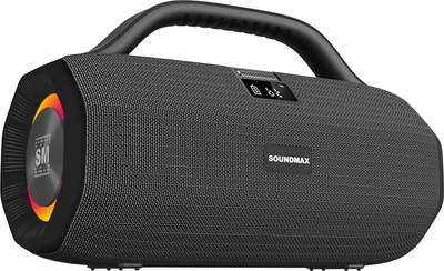 Портативная колонка SoundMax SM-PS5033BG (серый) - 