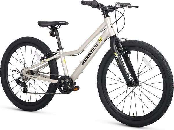 Велосипед Maxiscoo 5bike 24 L200 2025 / MSC-M5-2414 (серый жемчуг, разобранный, в коробке)