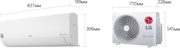 Сплит-система LG LS18GQ.NSK3 / LS18GQ.U18A3