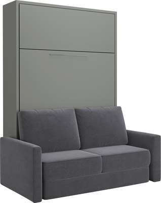 Комплект мебели трансформер Макс Стайл Fidji Sofa Egger 140x200x36 (серый асфальт U732 ST9) - 