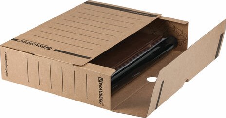 Коробка архивная Brauberg 126509