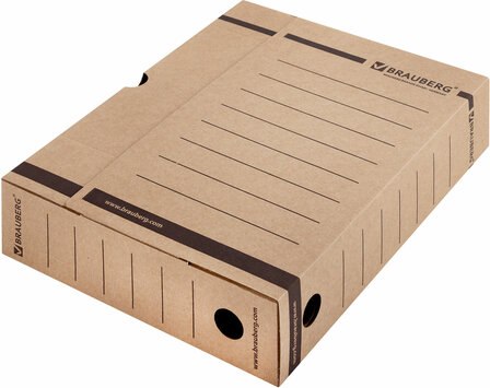 Коробка архивная Brauberg 126509