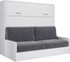 Комплект мебели трансформер Макс Стайл Bora Sofa Egger 140x200x36 (белый классический W960 ST7) - 