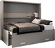 Комплект мебели трансформер Макс Стайл Bora Sofa Egger 140x200x36 (серый асфальт U732 ST9) - 